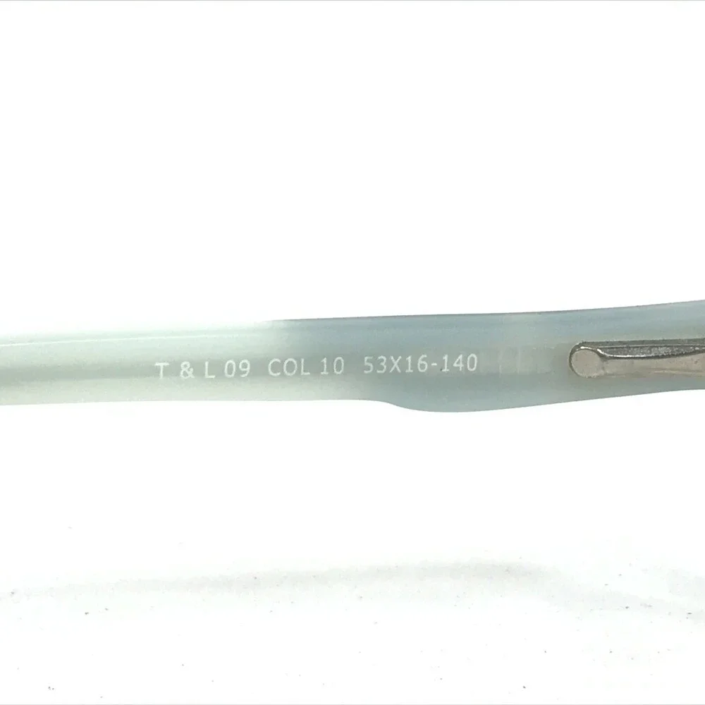 Truth & Love Eyeglasses Frames T & L 09 COL 10 Brown Tortoise Blue 53-16-140